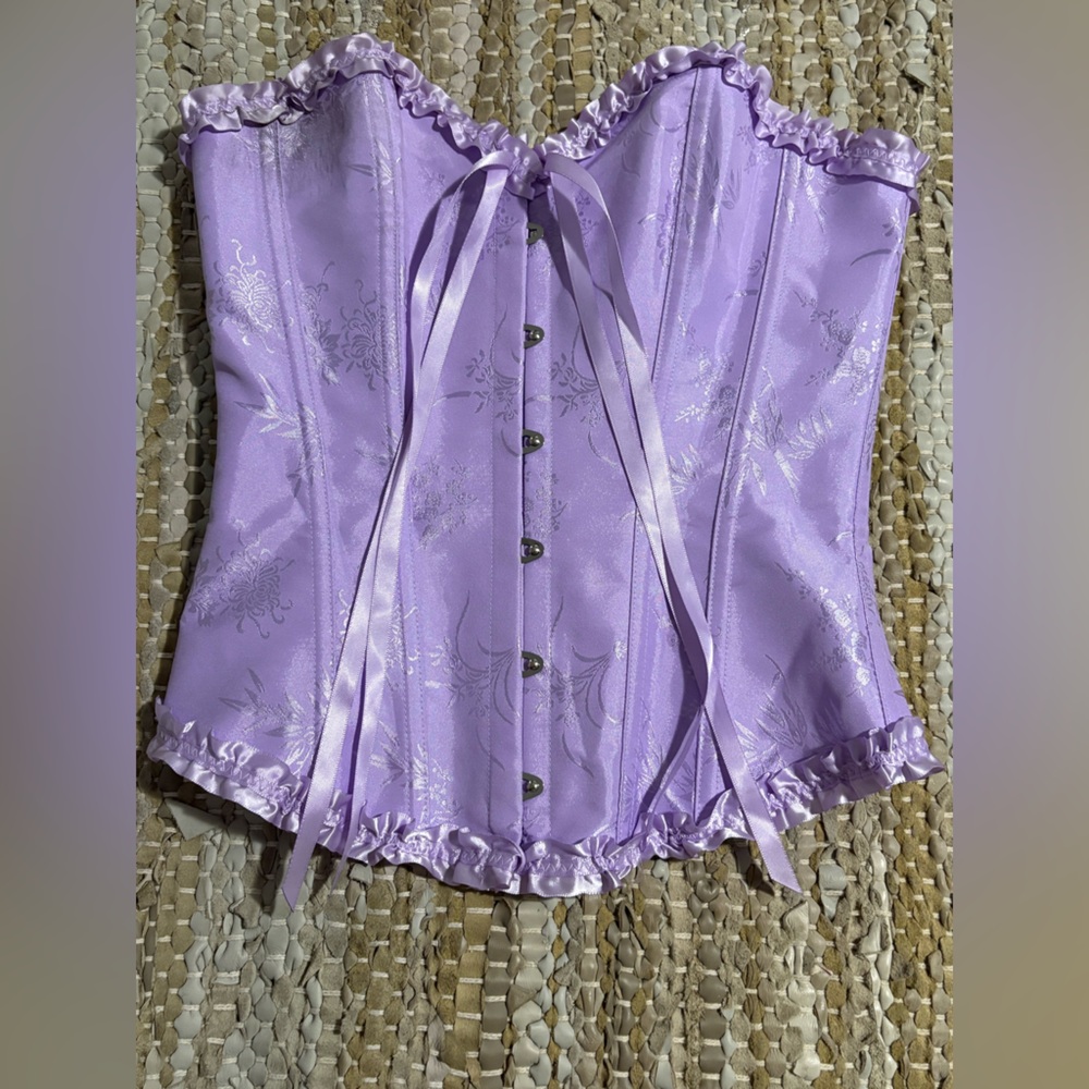 Lavender Purple Corset